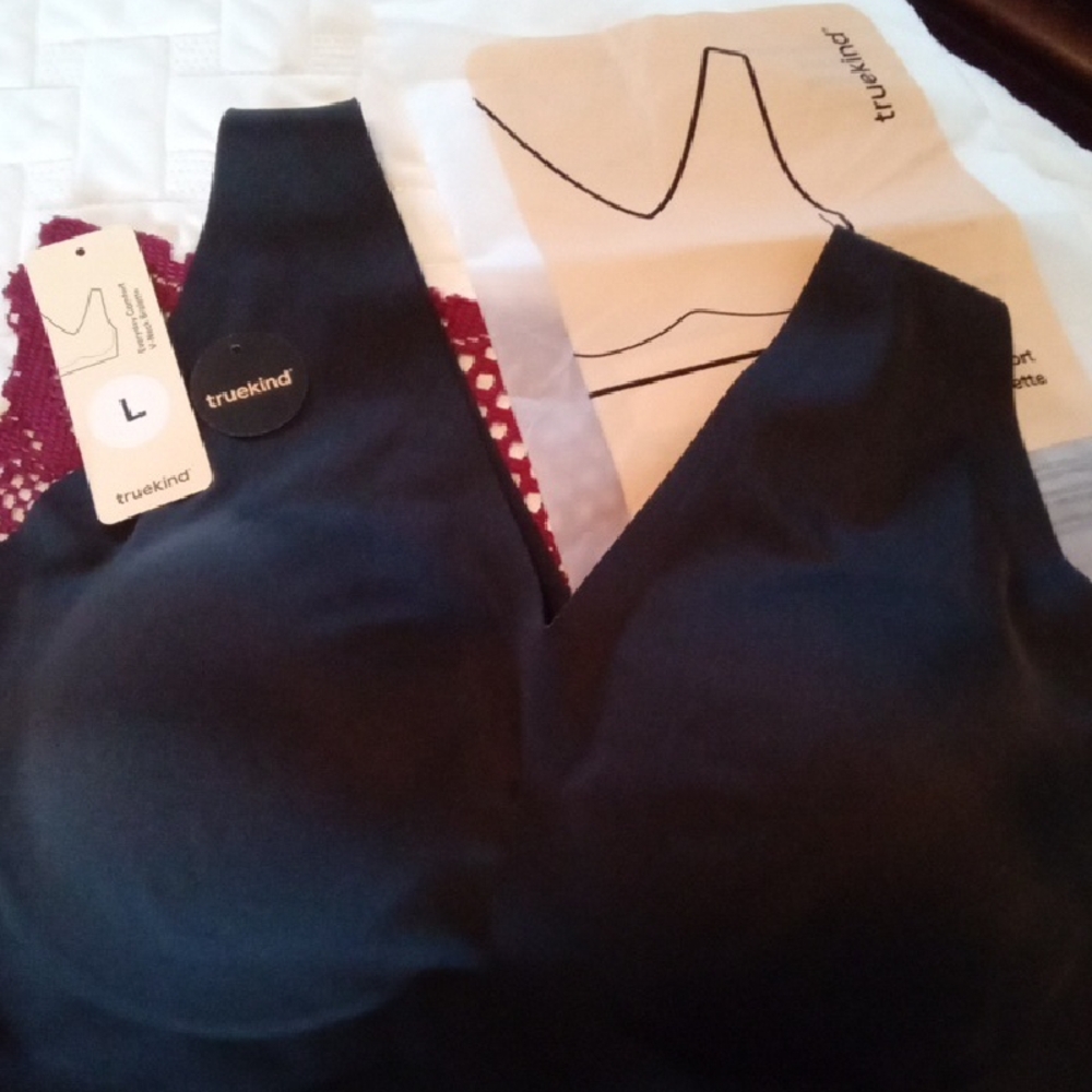 Truekind Black Seamless Bra